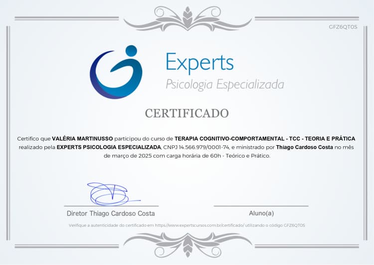 imagem do Certificado